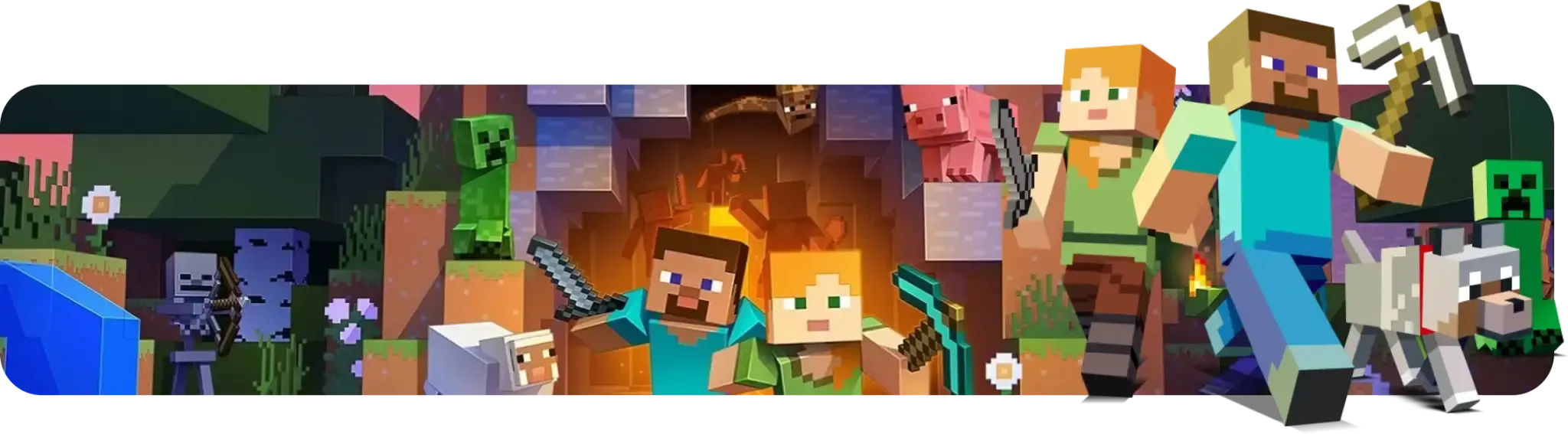 Minecraft Server Hosting Banner